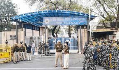 तिहाड़ जेल के पांच कैदियों ने किया खुद को घायल: अस्पताल में भर्ती