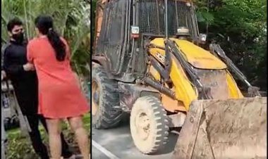 गालीबाज नेता श्रीकांत त्यागी फरार: अवैध कब्जे पर चला बुलडोजर