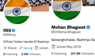 विपक्ष कर रहा था लगातार  हमला: RSS और मोहन भागवत ने लगाया राष्ट्रध्वज