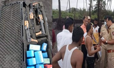 रायगढ़ में संदिग्ध नाव से एके-47 राइफल बरामद: इलाके में हाई अलर्ट घोषित