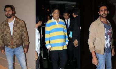 Entertainment: डेविड धवन ने मनाया 71वां जन्मदिन, पार्टी में कार्तिक आर्यन और वरुण धवन ने जमाया रंग