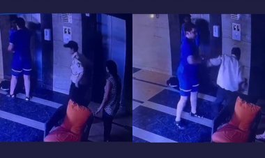 गुरुग्राम में नोएडा जैसी वारदात, शख्स ने गार्ड को मारे ताबड़तोड़ थप्पड़: वीडियो वायरल