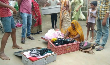 Gonda: खिड़की को तोड़कर, चोरो ने किया लाखो का माल साफ़