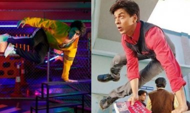 Bollywood: "मैं हूं ना" स्टाइल में नज़र आयें आर्यन खान, शाहरुख खान ने कहा "मुझ पर गया है, मेरा बेटा"