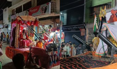 Hardoi: शाहाबाद में गाजे बाजे के साथ निकली शिव बारात, बड़ी तादात में पदाधिकारी और कार्यकर्ता रहे मौजूद