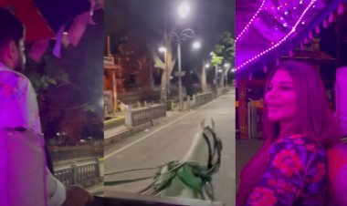 Entertainment: महारानी की तरह बग्गी में सैर करती दिखी राखी सावंत, बॉयफ्रेंड को घोड़ा वाला समझ दिखाया रौब