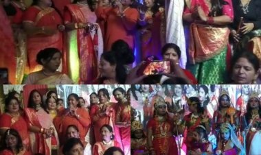 Fatehpur: संयुक्त महिला समिति के तत्वाधान में डांडिया, गरबा कार्यक्रम का हुआ आयोजन, कई प्रतियोगिता की गई आयोजित