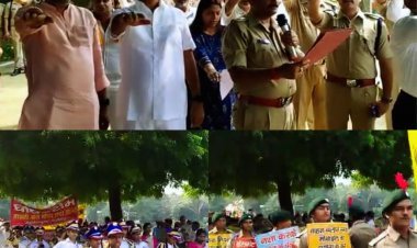 Fatehpur: राष्ट्रपिता महात्मा गांधी जी प्रतिमा पर माल्यार्पण व श्रद्धासुमन किया अर्पित, सड़क सुरक्षा की दिलाई शपथ