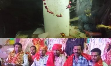 Fatehpur: नवजागरण दुर्गा कमेटी ने भक्तों को कराया बाबा बर्फानी के दर्शन,श्रद्धालुओं में दिखा उत्साह