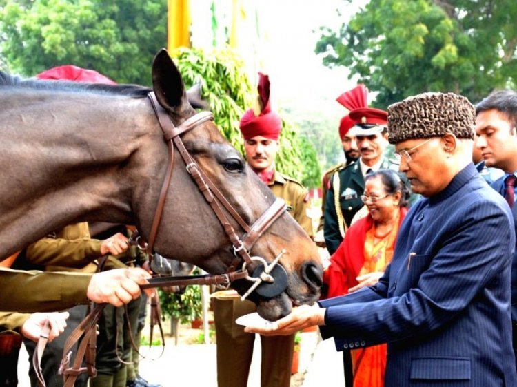 राष्ट्रपति, प्रधानमंत्री और रक्षामंत्री ने विराट का सिर थपथपा कर दी विदाई
