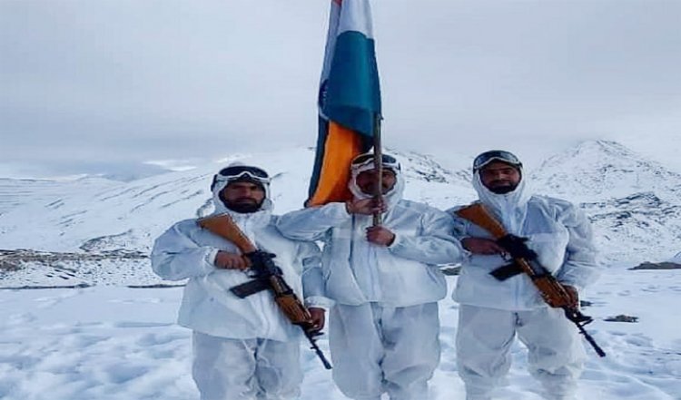 गणतंत्र दिवस के मौके पर आईटीबीपी के जवानो का वीडियो वायरल: लोगो ने की तारीफ