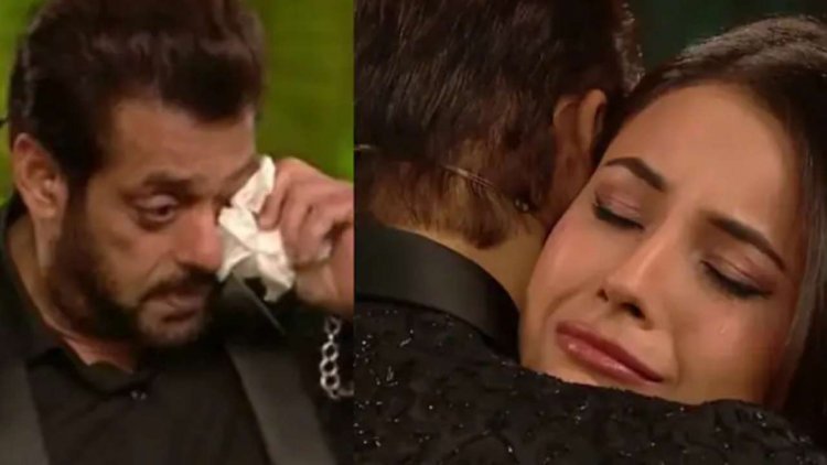 सलमान को देख रो पड़ी शहनाज़: सलमान खान भी हुए इमोशनल