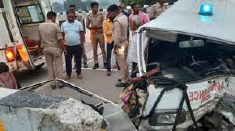 गाजीपुर में हुआ दर्दनाक हादसा, दो की मौत 6 लोग घायल