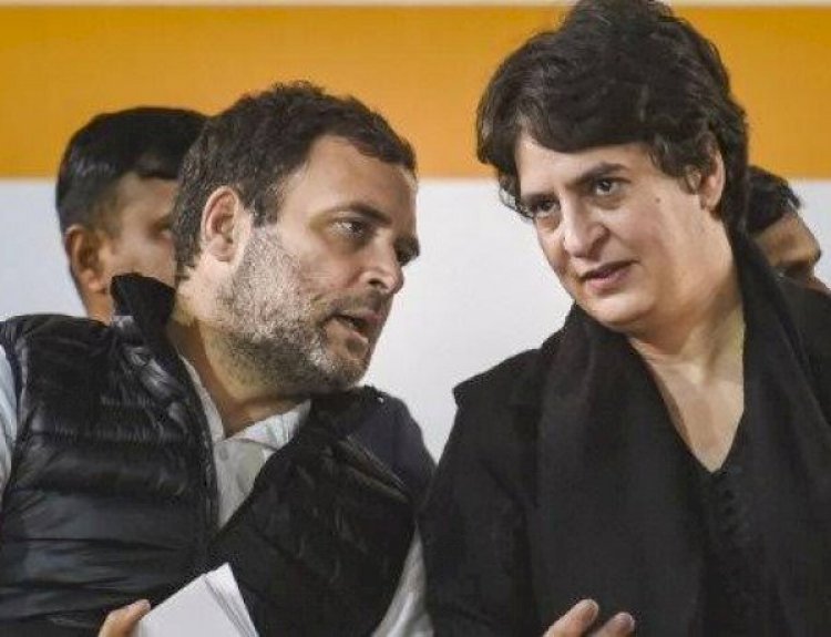 दूसरी बार हुई प्रियंका गांधी कोरोना से पीड़ित, राहुल गांधी ने किया अलवर का दौरा रद्द