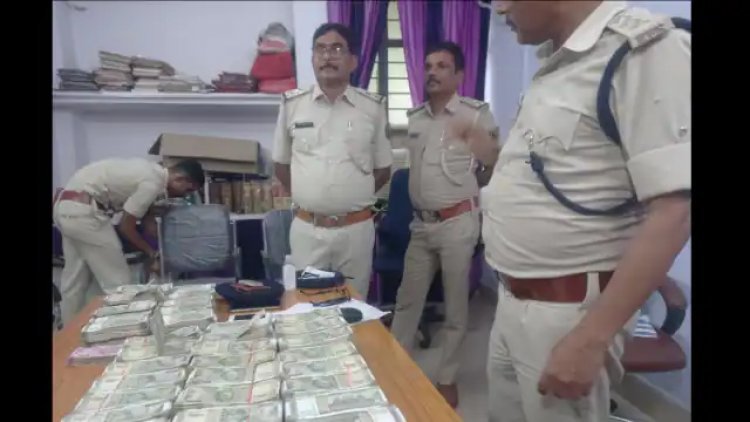 तेलंगाना पुलिस की नवादा में छापेमारी: 1 करोड़ कैश व 3 लक्ज़री कार बरामद