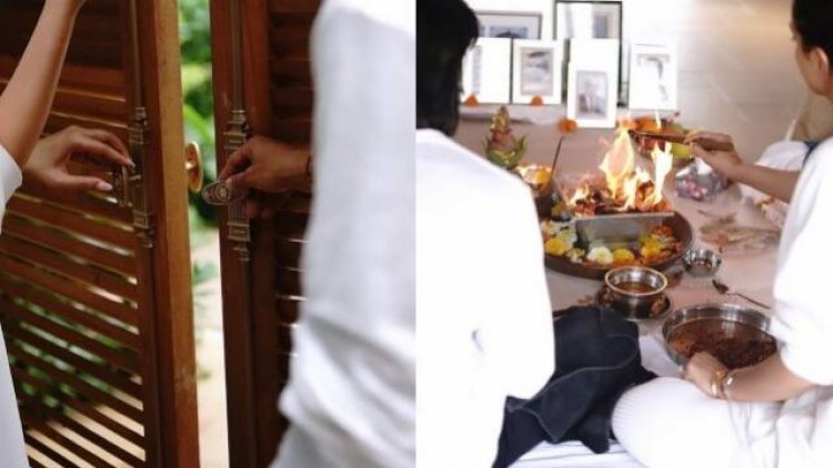 Entertainment: बॉलीवुड के पावर कपल ने लिया नया घर: शेयर की गृह प्रवेश पूजा की तस्वीरें