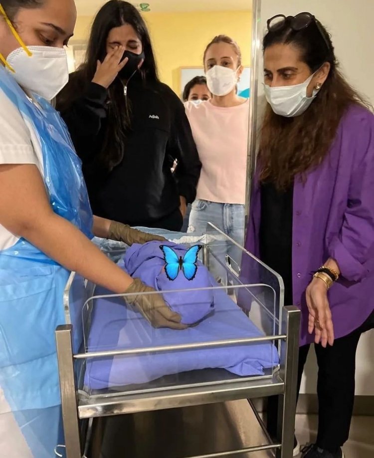 Entertainment: सोनम कपूर के बेटे को देख रोने लगीं रिया, फैंस ने कहा - अगला बॉलीवुड एक्टर