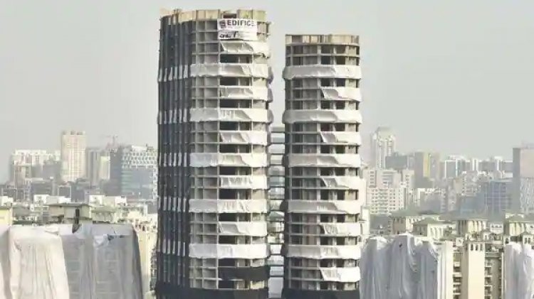 Twin Tower Demolition: नियमों का उल्लंघन करना पड़ा भारी, दोपहर 2.30 बजे धराशाई किया जाएगा ट्विन टावर