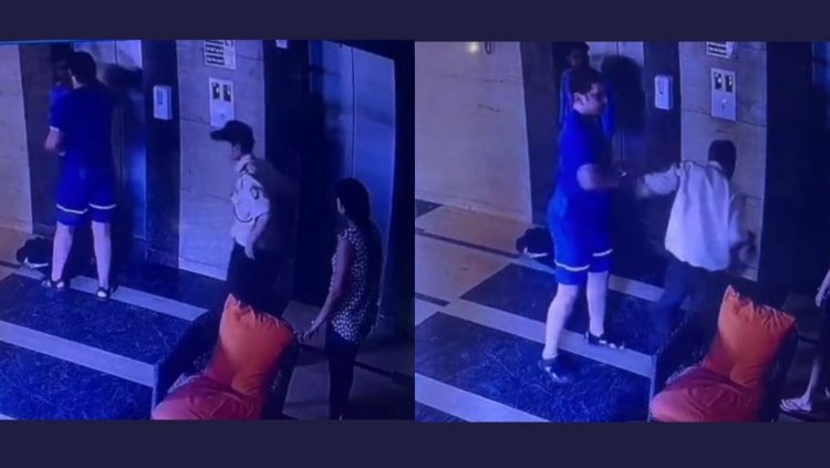 गुरुग्राम में नोएडा जैसी वारदात, शख्स ने गार्ड को मारे ताबड़तोड़ थप्पड़: वीडियो वायरल