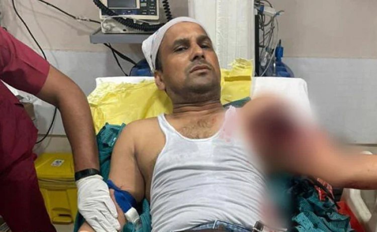 Ghaziabad: घर के सामने स्कूटी रोक फोन पर कर रहा था बात, मकान मालिक ने मारी गोली