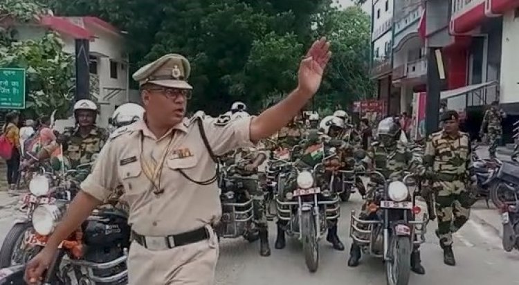 Fatehpur: सीमा सुरक्षा बल की बाइक रैली ने पूरा किया 13 का सफर, भवानी टीम से शामिल हुई थी 15 महिला जवान