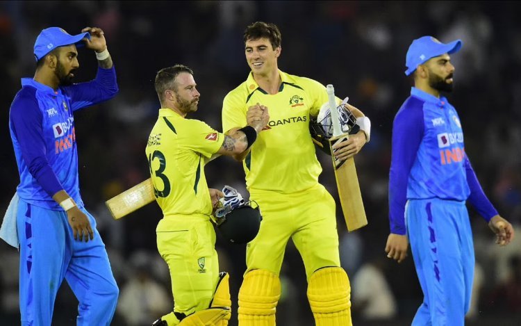 IND Vs AUS: 3 टी-20 के पहले मैच में ऑस्ट्रेलिया ने दी भारत को मात, 0-1 से पिछड़ी भारत