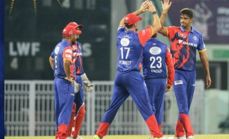 Legends League Cricket 2022: भीलवाड़ा किंग्स पर इंडिया कैपिटल्स की रोमांचक जीत, प्वाइंट्स टेबल में टॉप 2 में पहुंची इंडिया कैपिटल्स