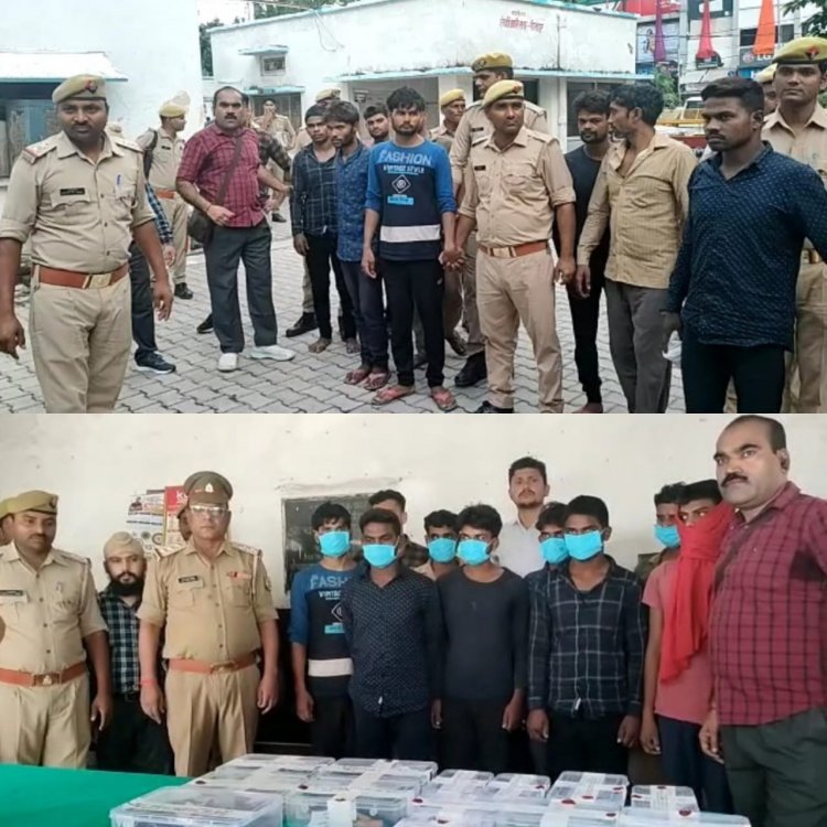 Sitapur: पुलिस ने किया चोरों के एक बड़े गिरोह का पर्दाफाश, एसपी घुले सुशील चंद्रभान ने दिया 25000 का इनाम