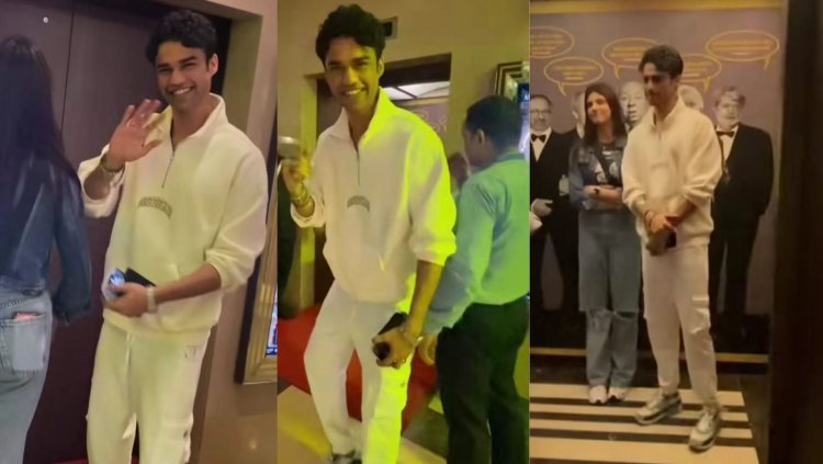 Entertainment: मिस्ट्री गर्ल के साथ नज़र आये इरफान खान के बेटे बाबिल, वीडियो हुआ वायरल