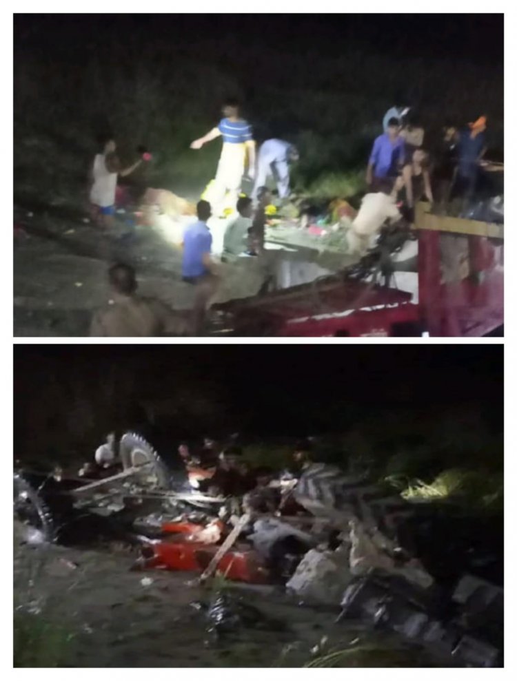 UP: कानपूर में हुआ बड़ा हादसा, श्रद्धालुओं से भरी ट्रैक्टर-ट्रॉली तालाब में जा पलटी, 26 लोगो की मौत कई घायल