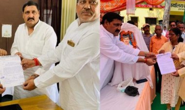 Hardoi: कांग्रेसियों ने महत्मा गांधी व लाल बहादुर शास्त्री जी की जयंती पर किया नमन,