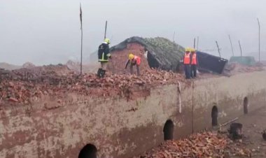 Bihar: ईंट के भट्ठे में हुआ ब्लास्ट, 7 लोगों की मौत, दर्जनो लोगो के मलबे में दबे होने की आशंका