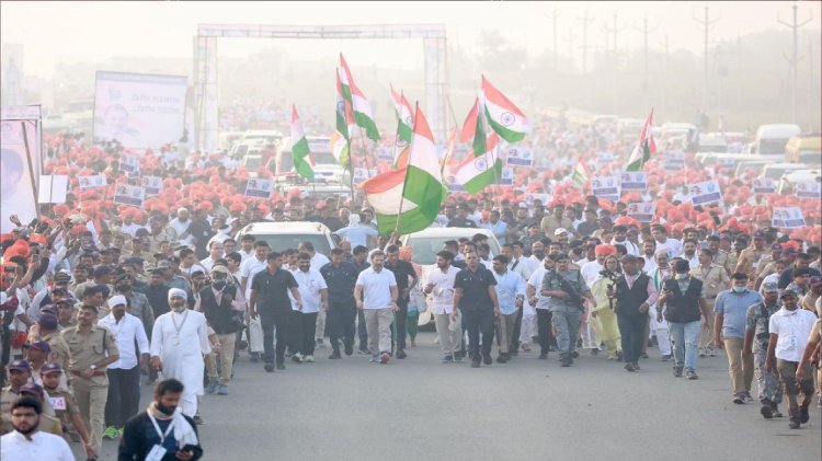 Congress: दिल्ली पहुंची 'भारत जोड़ो' यात्रा, राहुल गाँधी ने साधा बीजेपी पर निशाना