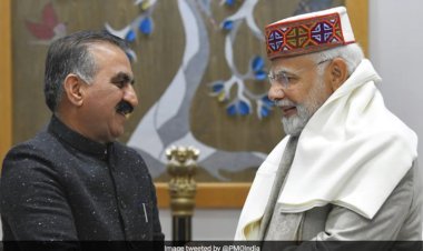 Himachal Pradesh: सीएम सुखविंदर सिंह ने पीएम से की मुलाकात, PMO ने ट्वीट कर दी जानकारी
